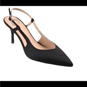 Journee Collection Knightly Black Pumps Shoes Size 8